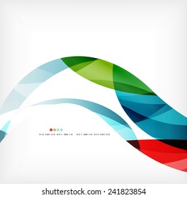 Business wave corporate background, flyer, brochure design template