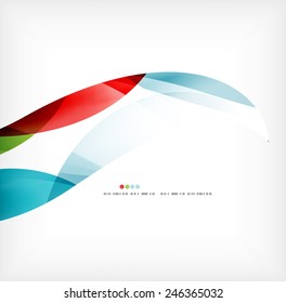 Business wave corporate background, flyer, brochure design template