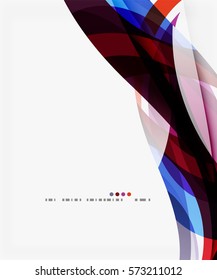 Plantilla corporativa de ola de negocios. Fondo abstracto vectorial para diseño de flujo de trabajo, diagrama, opciones de número o diseño web