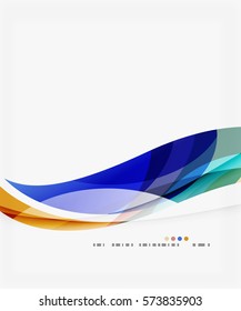 Plantilla corporativa de ola de negocios. Fondo abstracto vectorial para diseño de flujo de trabajo, diagrama, opciones de número o diseño web
