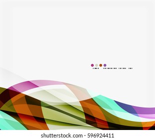 Plantilla corporativa de ola de negocios. Fondo abstracto vectorial para diseño de flujo de trabajo, diagrama, opciones de número o diseño web