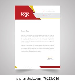 business wave letterhead template