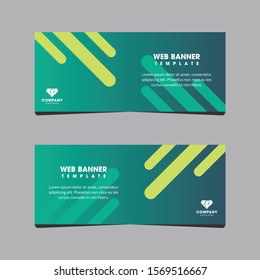 Business web banner design, Professional web banner design, banner design vector