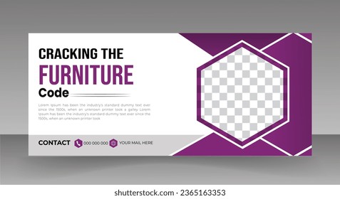 Business web banner horizontal banner template design. Modern banner design with black and white background . Usable for banner, cover, and header.
