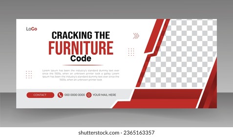 Business web banner horizontal banner template design. Modern banner design with black and white background . Usable for banner, cover, and header.
