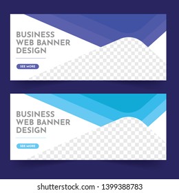 business web banner template design