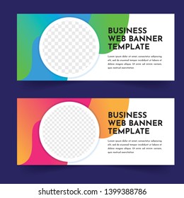 diseño de plantillas de banners web de negocios