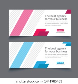 business web banner template design