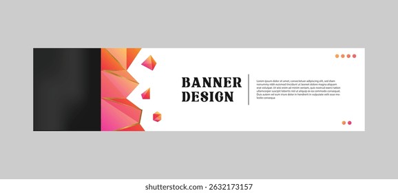 Web de negocios Plantilla de Anuncio Horizontal creativo