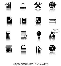 Business and web icons