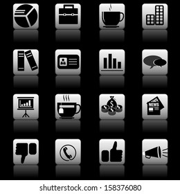 business and web icons