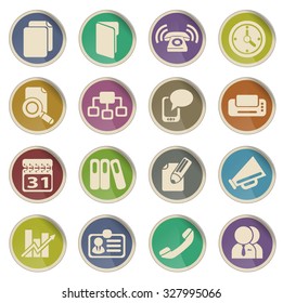 Business web icons