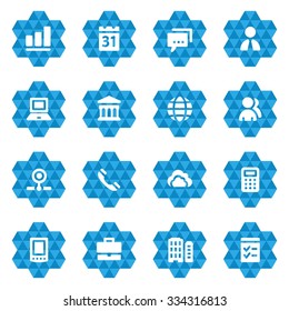 Web-Symbole für Unternehmen
