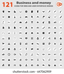 business web icons for user interface design
