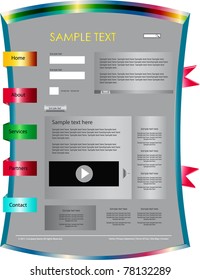 business web page template