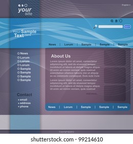 Business web site template
