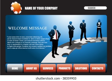 Business web template