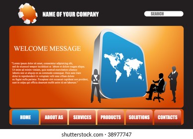 Business web template
