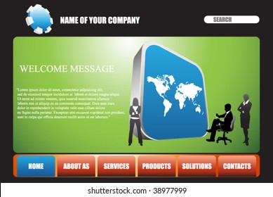 Business web template