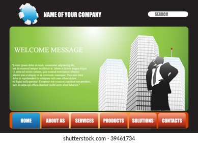 Business web template