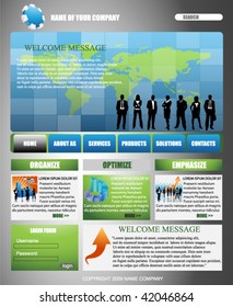 Business web template