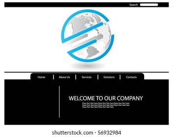 business web template