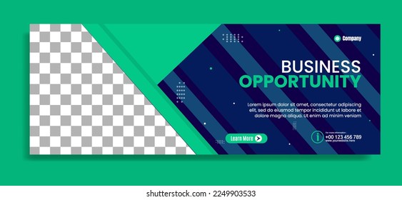 Business webinar horizontal banner template design. Very suitable for online class programs, marketing, etc.