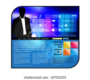 Sitio web de negocios