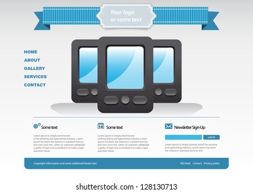 Business website design  template