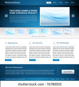 Business Website Design Template