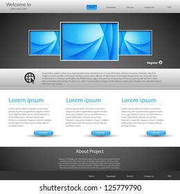 sitio web de negocios, fácil de editar