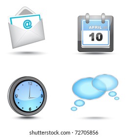 business website icon set