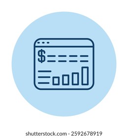 Business Website pentaglow, vector, pixel perfect, illustrator file 