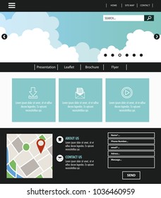 Business Website template