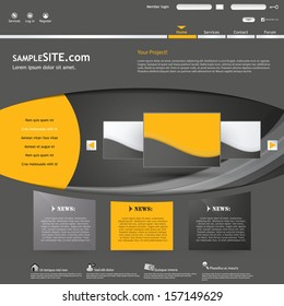 business website template 