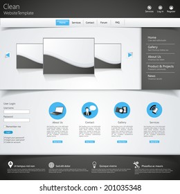 Business website template