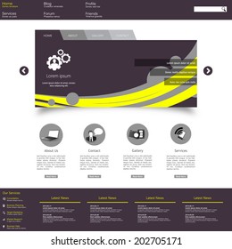 business website template 