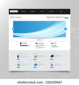 business website template 