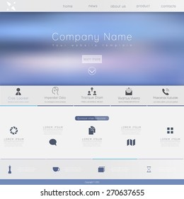  business website template