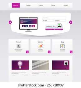 Business Website Template Design
