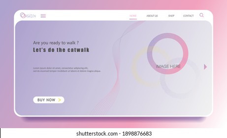 Business website template design. Vector illustration concept of web page design for website development. EPS 10