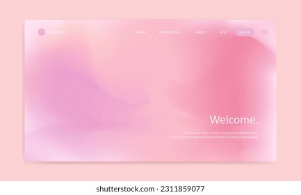 Business website template design. Vector illustration concept of web page design for website development. EPS 10