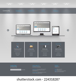 Business Website template, /Gallery Theme/ 