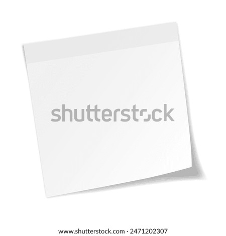 business white paper banner vector illustration