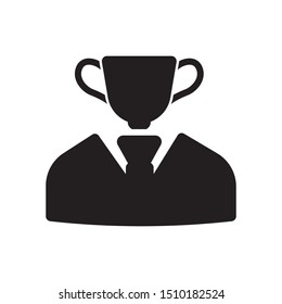 Business Winner Icon, Business victory, success, achievement icon