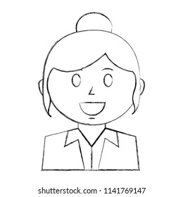 business woman avatar character