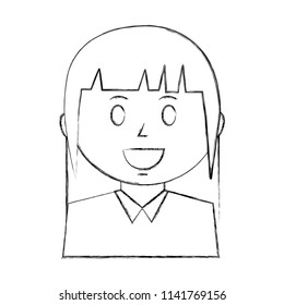 business woman avatar character
