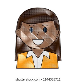 business woman avatar character