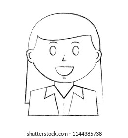 business woman avatar character