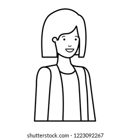 business woman avatar character